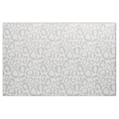 Grauschnee Leopard Tierdrucke Großformat Stoff (Fat Quarter (45,7 x 55,9 cm))