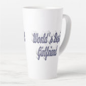 Grauschrift für Freundin Milchtasse (Rechte Ecke)