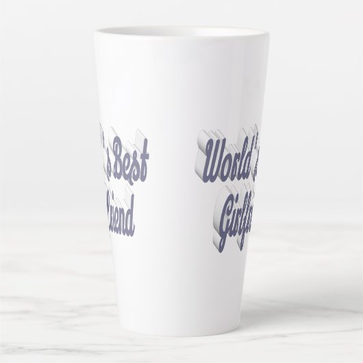 Grauschrift für Freundin Milchtasse (Vorderseite)