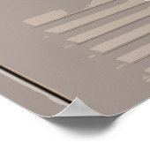 Grauschüler, Gymnasialschüler Poster (Ecke)