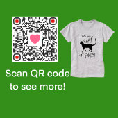 Grauschwarz Personalisiert Crazy Cat Family T-Shirt