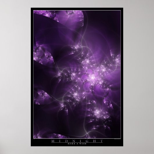 Grauschwarz Poster (Vorne)