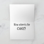 Grauschweine Geburtstag Karte (Innenseite)