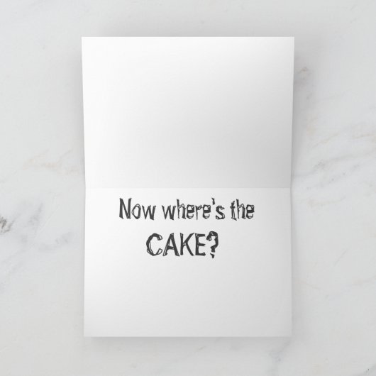 Grauschweine Geburtstag Karte (Innenseite)