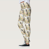 Grauschwund mit Ostereiern Leggings (Links)