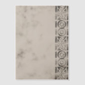 Grauseitenrahmen Pergament Einladungen (Vorderseite)