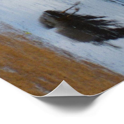 Grausevogel Poster (Ecke)