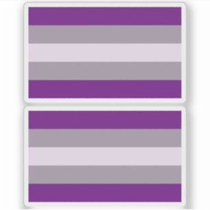 Grausexuelle Stolz Aufkleber