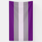 Grausexueller Stolz Banner (Vertikal)