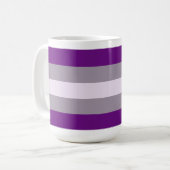 Grausexueller Stolz Kaffeetasse (Vorderseite Links)