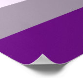Grausexueller Stolz Poster (Ecke)