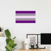 Grausexueller Stolz Poster (Heimbüro)