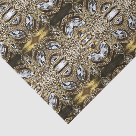 Grausilber und Schwarz-Deko-Muster Seidenpapier (Ausschnitt)