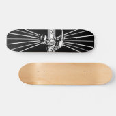 Grauspectrum-Skateboard Skateboard (Horizontal)