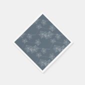 Grauspinne, Halloween-Party Serviette (Ecke)