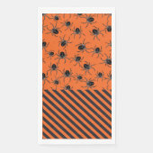 Grauspinnen Serviette (Vorderseite)