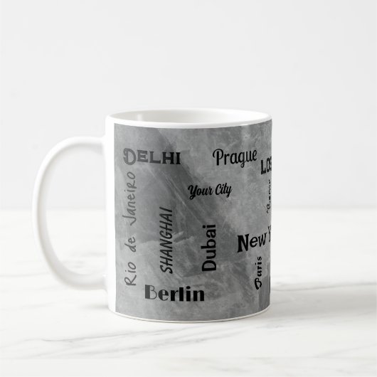 Graustadt Mega Kaffeetasse (Links)