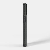 Graustahlnahtloses Muster iPhone Hülle (Rechte Seite)