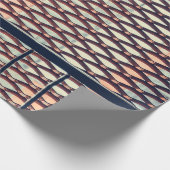 Graustahlzaun Geschenkpapier (Ecke)