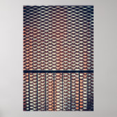 Graustahlzaun Poster (Vorne)