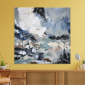 Grausteine Leinwanddruck (Insitu (Wohnzimmer))