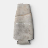 Grausteine Textur Flasche Cooler Flaschenkühler (Vorderseite)