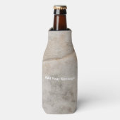 Grausteine Textur Flasche Cooler Flaschenkühler (Flaschenvorderseite)