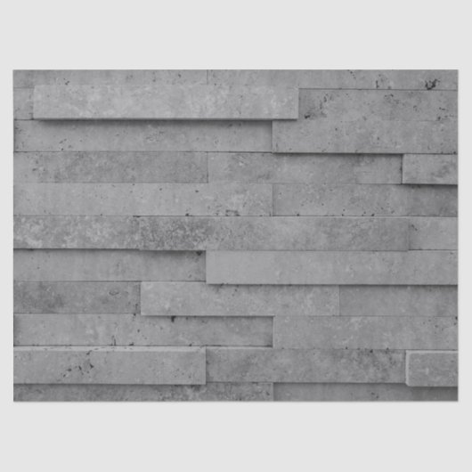 Grausteinfarben Seidenpapier (Vorderseite)