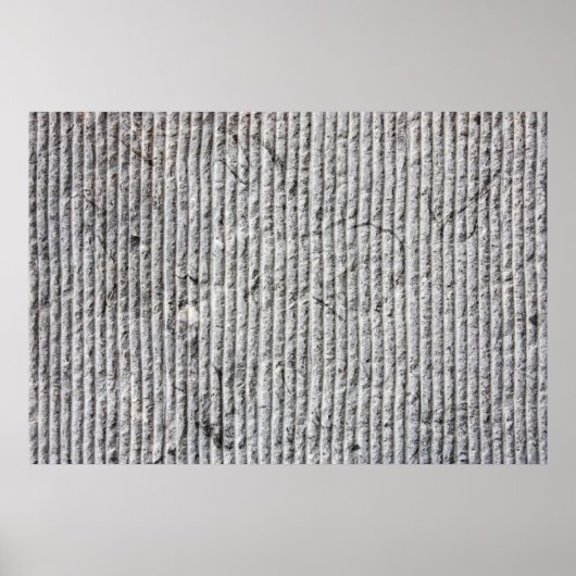 Grausteinfarbene Wandstruktur. Textur der Steinmau Poster (Vorne)