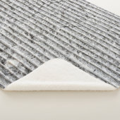 Grausteinfarbene Wandstruktur. Textur der Steinmau Sherpadecke (3/4)