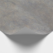 Grausteingewebe Geschenkpapier (Ecke)