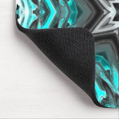 Graustern in Touchs aus Schnitzglas, Glas oder Met Mousepad (Ecke)