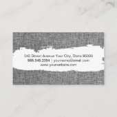 Graustoffe Visitenkarte (Rückseite)