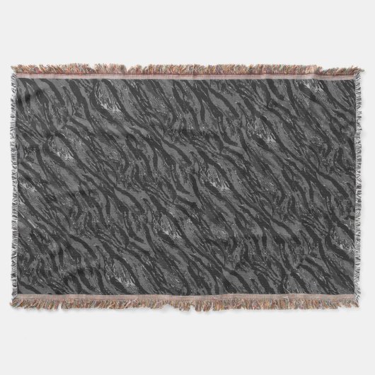 Graustreifen-Camouflage Decke (Vorderseite)