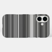 Graustreifen Case-Mate iPhone Hülle (Rückseite (Horizontal))
