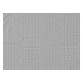 Graustreifen diagonales Webmuster Tischdecke (Vorderseite (Horizontal))