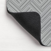 Graustreifen-Doppelwegemuster Mousepad (Ecke)