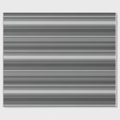 Graustreifen Geschenkpapier (Flach)