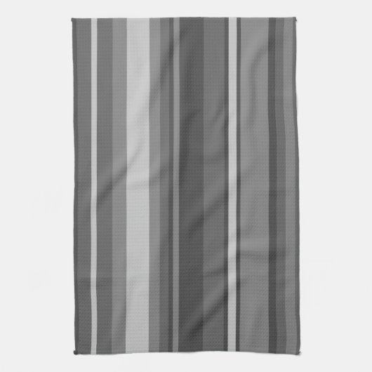 Graustreifen Geschirrtuch (Vertikal)