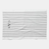Graustreifen Geschirrtuch (Horizontal)