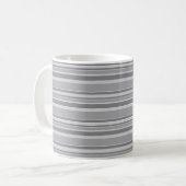 Graustreifen Kaffeetasse (Vorderseite Links)