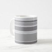 Graustreifen Kaffeetasse (Vorderseite Links)