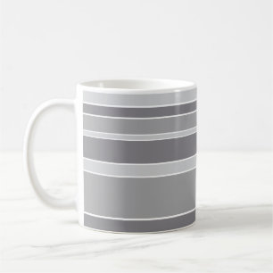 Graustreifen Kaffeetasse