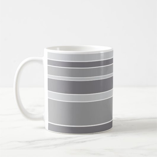 Graustreifen Kaffeetasse (Links)