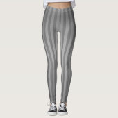 Graustreifen Leggings (Vorderseite)