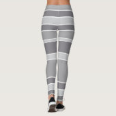 Graustreifen Leggings (Rückseite)