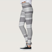 Graustreifen Leggings (Links)