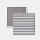 Graustreifen Magnet (Vorderseite/Rückseite)