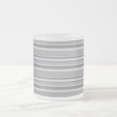 Graustreifen Mattglastasse (Mittel)