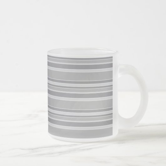 Graustreifen Mattglastasse (Rechts)
